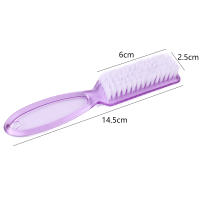 Cepillo De Uñas Multifuncional 4Pcs/Lote Con Mango Largo De Plástico Para Limpieza Y Eliminación De Polvo Herramienta De Manicura - details 3