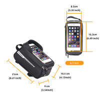 Bolsa De Manillar Para Bicicleta Impermeable Con Soporte Para Teléfono Táctil Accesorio De Bicicleta MTB Y Carretera - details 0