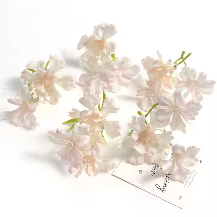 10/20Pcs Plantas Artificiales Flor De 10cm Decoración Para Hogar Jardín Bodas DIY Corona Accesorios Caja De Regalo Estilo De Flor De Seda - 1