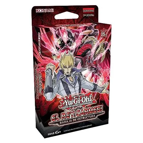 Yu-Gi-Oh! Juego DE Cartas COLECCIONABLES - Baraja de Estructura: El Rey Carmesí (Idioma ESPAÑOL) - 1