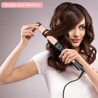 Rizador de Pelo, Juego de rizadores Profesional 3 en 1 Multifunción Intercambiable con diferentes accesorios Rizador y Guantes, Calentamiento Rápido, Planchas Rizadoras para Todo Tipo de Cabello - details 0
