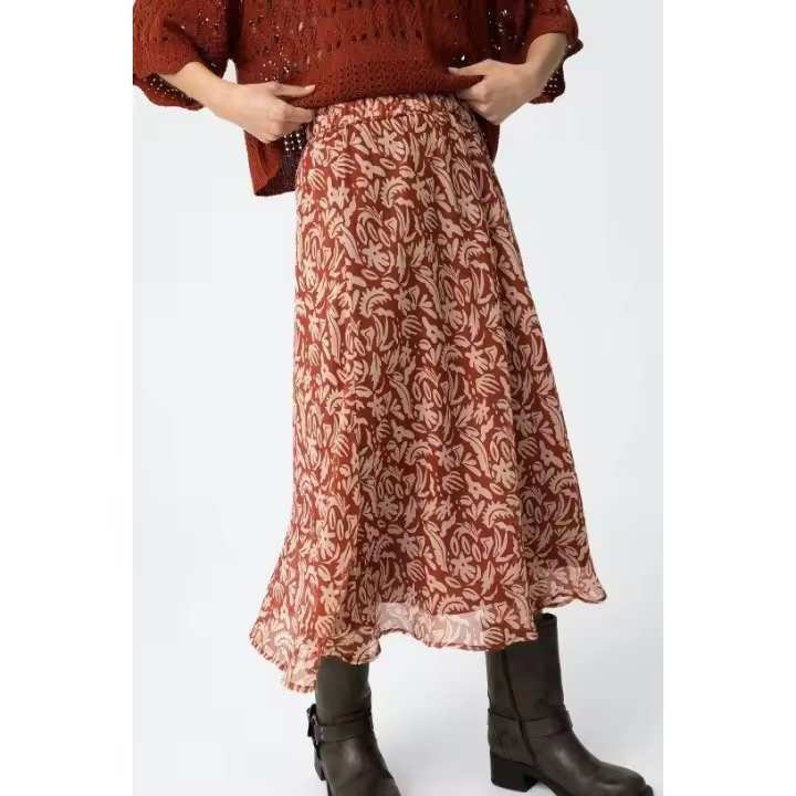 Faldas y shorts Marcas Mujer Ropa Tiffosi Tiffosi mujer  Falda flores midi - Tiffosi- Andy - 1