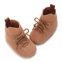 Zapatos De Bebé Recién Nacido Con Cordones Transpirables Primavera Otoño Antideslizantes Suela De Goma Casual Para Niñas Talla True - details 7