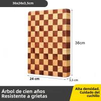 XITUO Tabla De Corte Ovalada De Madera Calidad Superior Bloque De Corte Para Chef Pizza Pan Fruta Sushi Antideslizante Protector De Cuchillo Para Cocina - details 8