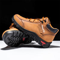 FLYLAND Zapatos Casuales De Cuero Clásico Para Hombres Botas De Tobillo De Negocios Y Conducción Moda Suela De Goma Transpirables Y Aumentan La Altura - details 7