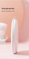 Espejo De Maquillaje Plegable Con Luz LED Mini Espejo Portátil Para Mujeres Efecto Luminoso Rosa Blanca Magnificador ABS - details 3