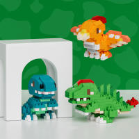 Bloques De Construcción Micro-Partículas DIY Juguete Creativo De Tiempo Libre Dinosaurio Pequeño Ornamentos De Animal Bloques De Construcción Para Adultos - details 3