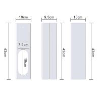 4pcs Portable Air Conditioning Window Kit, Adjustable Window Seal - details 2