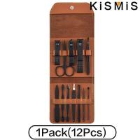 KISMIS Kit Profesional De Manicura Cortauñas En Acero Inoxidable Portátil Y Duradero Con Tijeras Y Cortauñas Para Cuidado De Las Uñas - details 7