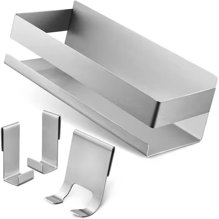 Estanteria Baño Autoadhesivo, Estanteria Ducha Acero Inoxidizable, Organizador Estanteria para Cocina Y Baño - 1