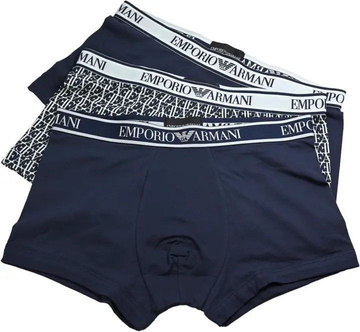 Pack 3 boxer Emporio Armani 112130 4R717 67436 marin/marin st/marin - 1