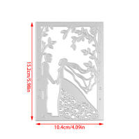 Molde De Corte De Ángel Para Novia Pareja En Metal Para Scrapbooking Decoración Y Artesanía De Papel Patrón De Figura Humana - details 20