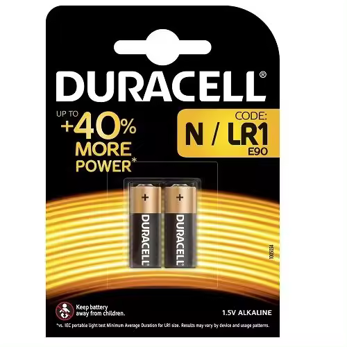 Pila duracell MN9100 LR1 1.5 v pack 2 pilas - 1