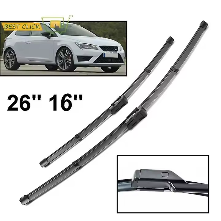 2025Pair/Set Windshield Windshield Wiper Blade Set For SEAT Leon MK3 (Left Hand Drive) 2017 2016 2015 2014 2013 2012~10751 - 1