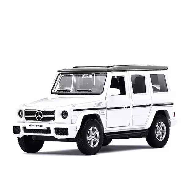 Modelo De Coche Mercedes-Benz G63 1/36 Escala Diecast De Aleación Para Niños Juguetes Vehículos SUV Off-Road Con Función De Retroceso Regalo De Colección - 1