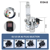 Nuevo Sistema De Regulación De CO2 Para Acuario Válvula Electromagnética Y Contador De Bolbolas Control De CO2 Para Tanque De Peces Válvula Reductora De Presión CO2 DIY - details 4