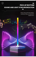 Lámpara De Piso Inteligente RGB LED Con Control Remoto/Suministro De Energía USB Y Sync De Música Para Ambiente Moderno Iluminación De Fiesta De Juego En Sala - details 2
