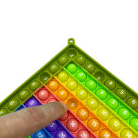 Juegos De Matemáticas Para Aprender La Tabla De Multiplicar Con Juguetes De Pus Y Pop En Silicona Tablero De Memoria Educativo Para Niños De 3 a 12 Años - details 5