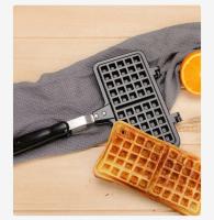 Horneador De Waffles Antideslizante Para Gas Stove Mold De Panqueques Y Pasteles Para Desayuno Forma Rectangular Material De Hierro Fundido - details 4