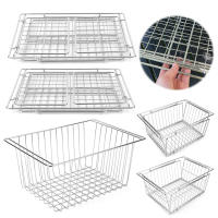 Cesta De Drenaje Para Camping IGT Con Soporte Para Platos Tazas Y Ollas Cesta De Almacenamiento Para Mesa IGT Estante De Expansión Lateral De Escritorio Material De Acero Inoxidable 304 - details 1