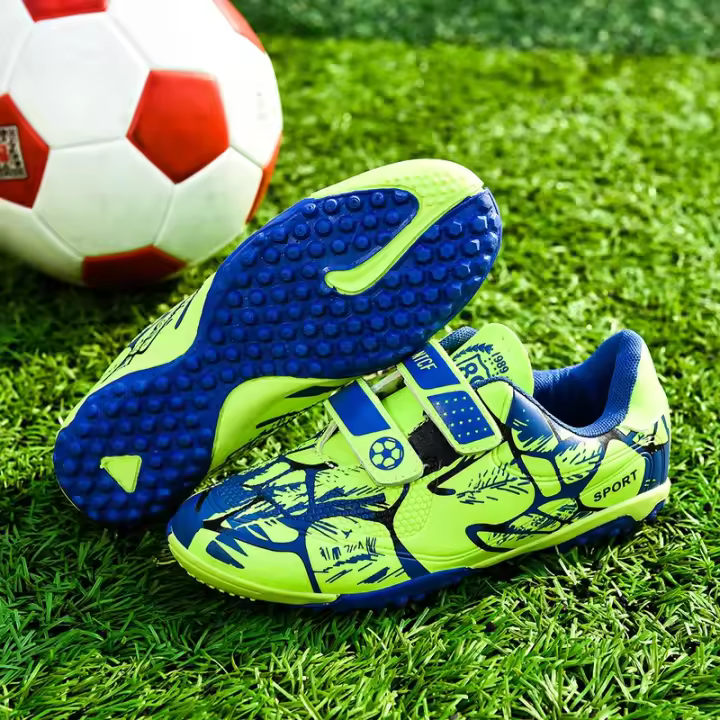 Zapatos De Fútbol Para Niños Entrenamiento Interior Y Exterior Deportes Rápidos Botas De Fútbol Con Punta Suave Para Principiantes - 1