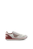 Emporio Armani Zapatillas Zapatos Hombre Blanco Rojo X4X537 XN730 T410 - details 5