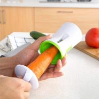 LMETJMA Spiralizer De Acero Inoxidable Para Verduras KC0335 Herramienta De Cocina Eco-amigable Para Hacer Pasta De Zanahoria - details 6