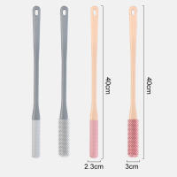 Cepillo De Limpieza Para Dedos De Pies Con Mango Largo 2pcs Esfuerzador De Pie De Silicona Suave Cepillo De Baño Para Ducha Auxiliar De Limpieza De Pies - details 6