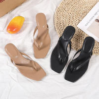 Nuevos Zapatos Para Mujer Estilo Europeo Y Americano Cuadrado Cabeza Cómodo Tacón Alto Moda Sandalias Playa Confortables - details 10