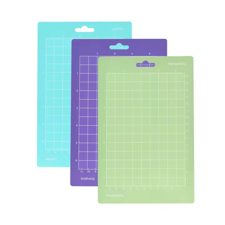 Mesa De Corte Reemplazo De 12x12 Pulgadas Adhesiva Antideslizante Compatible Con Silhouette Cameo Cricut Mesa De Corte Con Grilla - 1