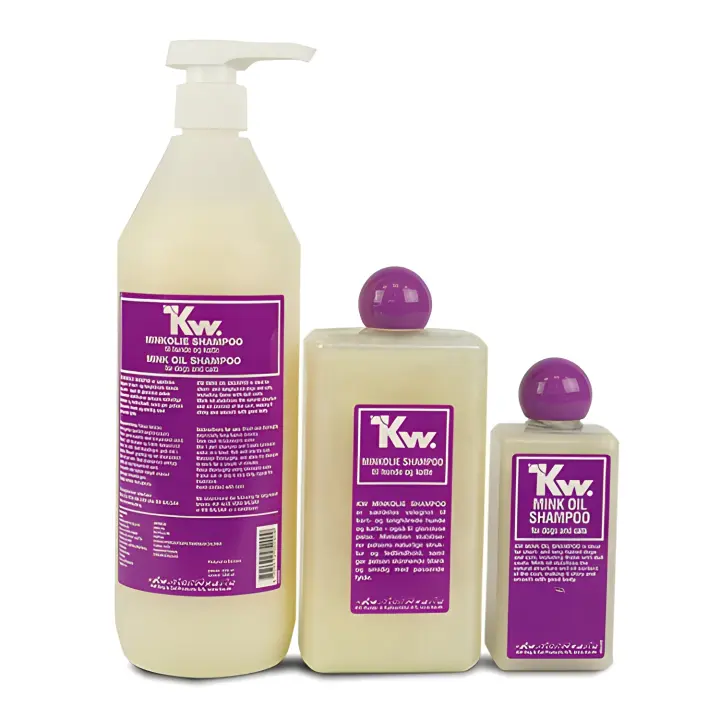 Champú Hidratante para Mascotas con Aceite de Visón Natural Danés Kw. 1000 Ml - 1