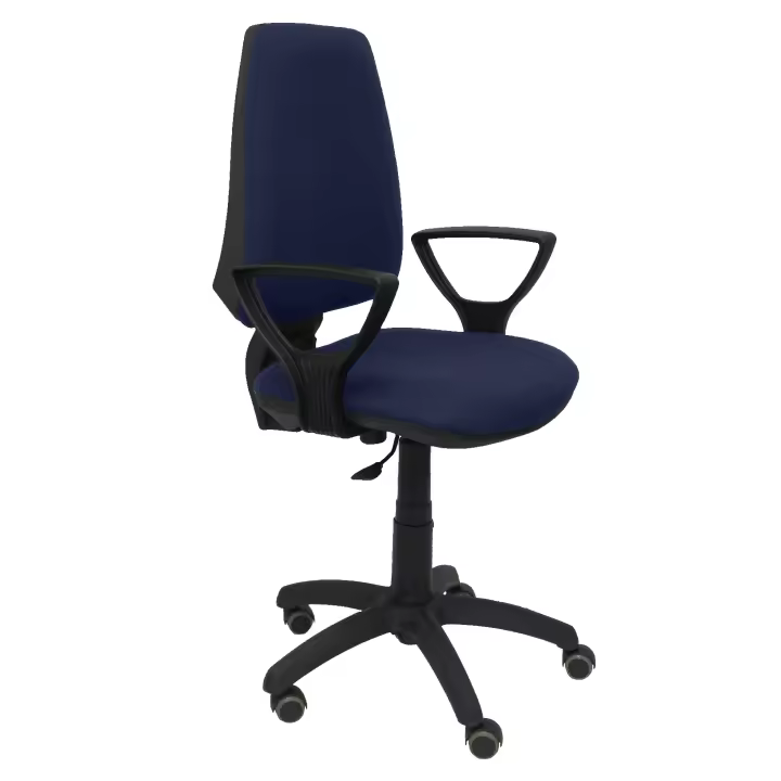 Silla de Oficina Ergonómica Piqueras Y Crespo con Brazos Fijos y Ruedas de Parqué - 1