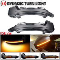 Espejo Dinámico Para Volkswagen Tiguan MK2 II R 5N 2017-2020 Con Señal De Giradiscos LED Luz De Señalización Para VW - details 7