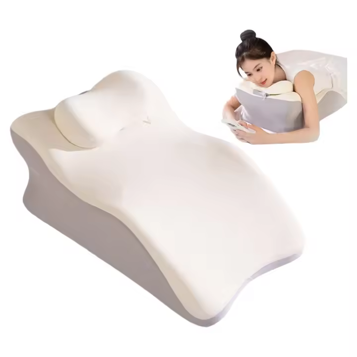 Almohada De Memoria Suave Para Dormir En Cama Cojín Multifuncional Para Espalda Y Piernas Lavable Almohada De Lado Para Cama - 1