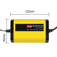 Cargador De Batería De Coche Y Motocicleta 2A 12V Automático 3 Etapas Para Baterías De Plomo Ácido AGM GEL Con Pantalla LCD Inteligente - details 5