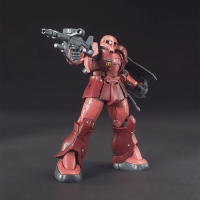 Modelo De Armadura 1/144 MS-05 Rojo Antiguo Zaku Dedicado Para Char Aznable Figura De Acción Decoración De Escritorio Juguete Para Niños - details 2