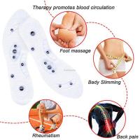 Almohadillas De Pies Para Perder Peso Alivio Del Estrés Masaje Alivio Del Dolor Magnéticas Para Los Soles De Los Pies Cuidado Del Pie Insertos Para Zapatos Resistentes Transpirables Absorbentes De Sudor Soporte Del Arco Ligeros Antideslizantes - details 1