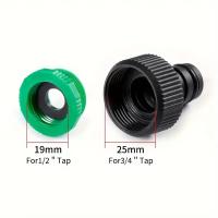 Conector De Agua Universal Para Jardín 4 Puntos Quick Connect Docking Soplador De Riego Sprinkler Tubo Conector Nipple - details 4