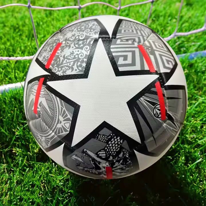 Pelota De Fútbol Clásica PU Número 5 Para Adultos Para Entrenamiento Y Juegos - 1