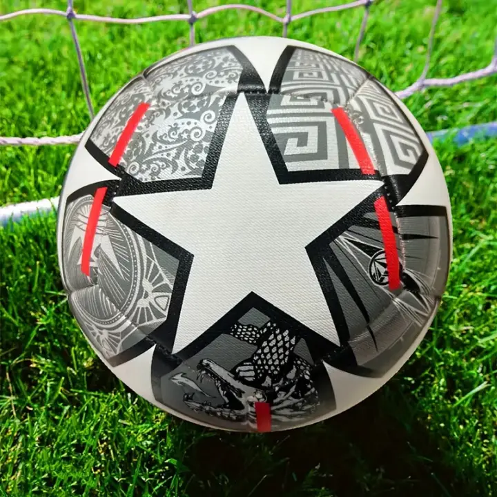 Pelota De Fútbol Clásica PU Número 5 Para Adultos Para Entrenamiento Y Juegos - 1