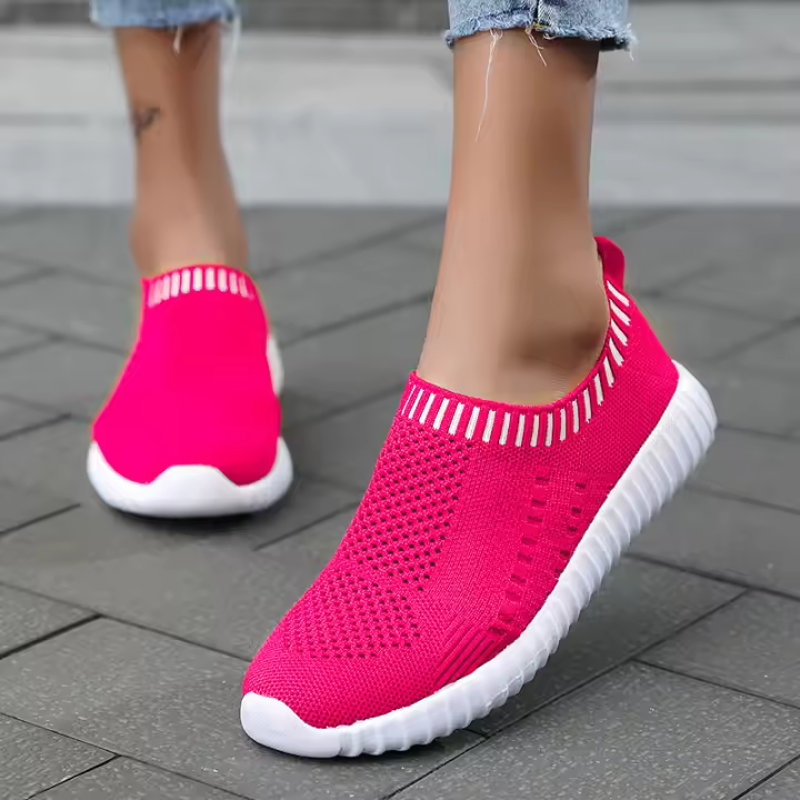Zapatillas Casuales Para Mujer ZUUBAN Transpirables Y Ligeros Zapatos Deportivos Slip-on Para Verano Comodidad Al Caminar - 1