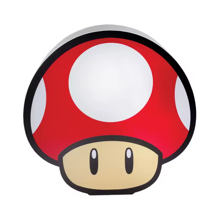 Lámpara de sobremesa paladone super mario mushroom - 1