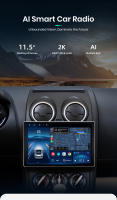 Junsun-autorradio X7 PRO 2K con Android para coche reproductor Multimedia inalámbrico con CarPlay 11.5 pulgadas para Nissan Qashqai J10 2006 2007 2008 2009 2010 2011 2012 2013 - details 1