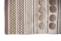 Parentesi Quadra - Alfombra Algodón Pompón Beige - details 1
