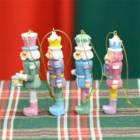 1Pcs Muñeco De Nutria Clásico De 8cm Adornos Para Navidad Soldados De Maní Muñecos De Banda Decoración De Escritorio Material De Madera - details 2