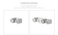 Soporte De Mopa Escoba Para Pared Multiusos Organizador De Cocina Y Baño Clips Gripper Ecológico Plástico ABS+TPR - details 4