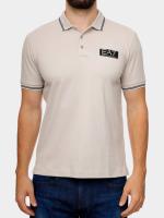 Polo EA7 Emporio Armani 6RPF05 PJ04Z 1716 silver cloud - details 1