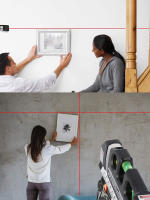 Nivel Láser Versátil Con Trípode Para Colgar Cuadros Y Armarios Herramienta De Línea Láser Estándar Para Paredes De Azulejos Y Cabinas - details 5