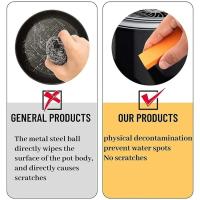 Eraser De Acero Inoxidable - Eliminador De Manchas Mágico Para Cocina Herramienta De Descontaminación Para Acero Inoxidable - details 1