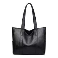 Bolso De Hombro Para Mujer Gran Capacidad Tote De Cuero Suave Bolso Diario Para Comunicación Diaria Confortable Versátil - details 1